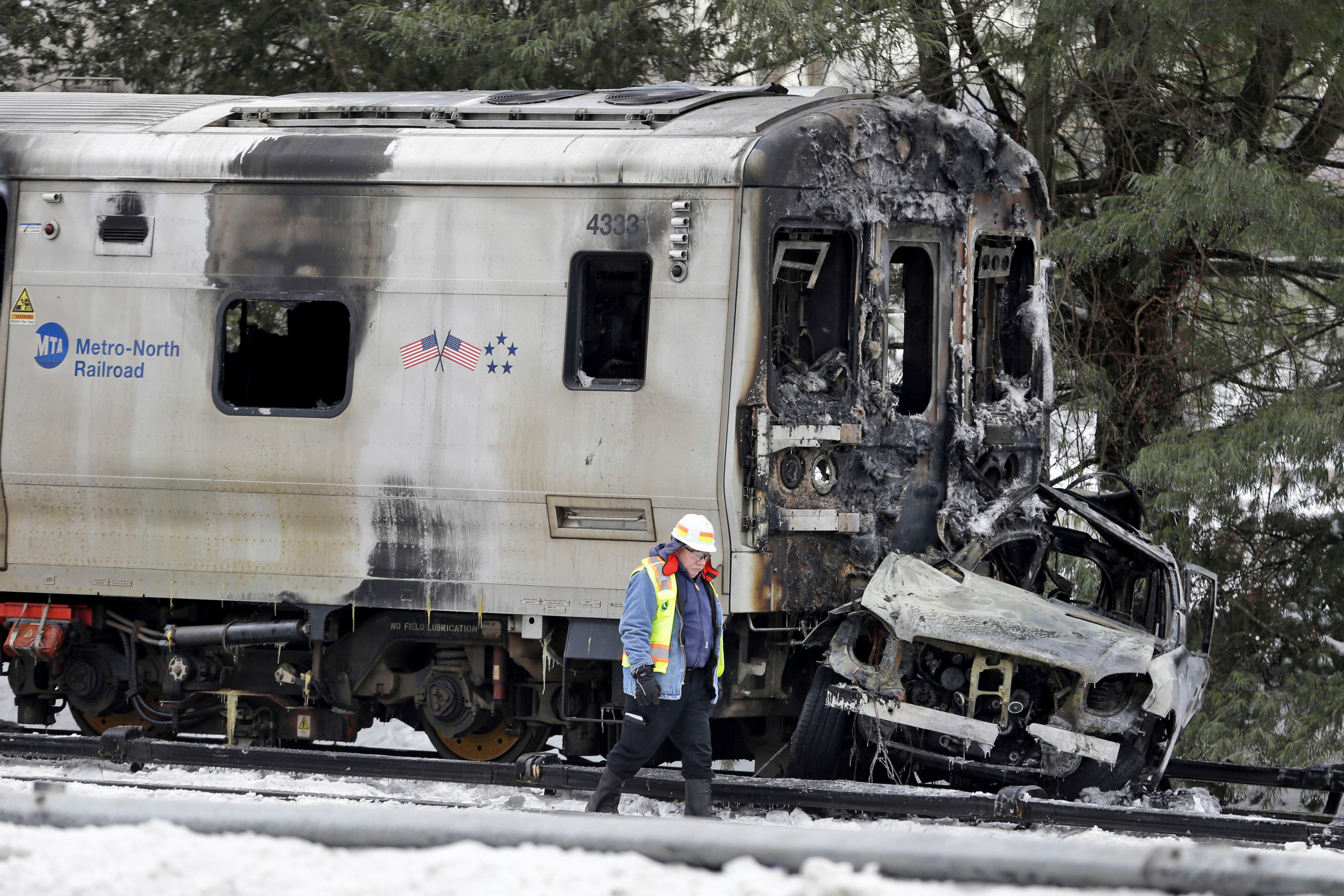 Train SUV Collision