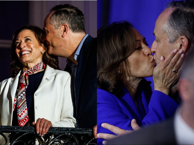 <p>Kamala Harris and Doug Emhoff had been married for just six years when she became vice president — with the first ever Second Gentleman always by her side during public events</p>