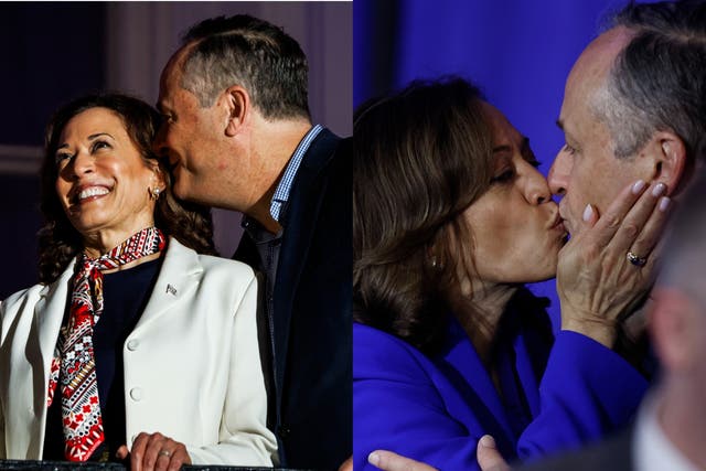 <p>Kamala Harris y Doug Emhoff llevaban solo seis años casados cuando ella se convirtió en vicepresidenta y él, en el primer hombre en gozar del título de segundo caballero</p>