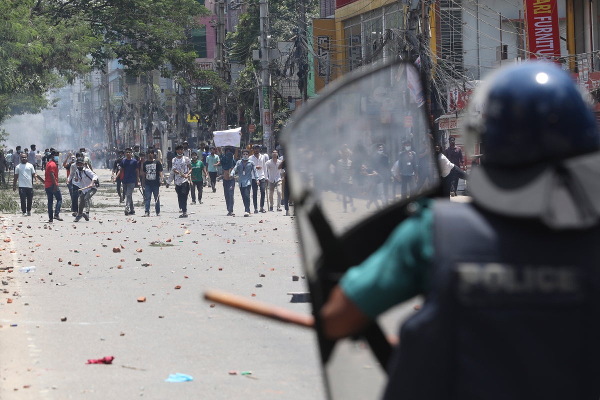 Bangladesh imposes strict curfew with a 'shoot-on-sight-order' following deadly protests