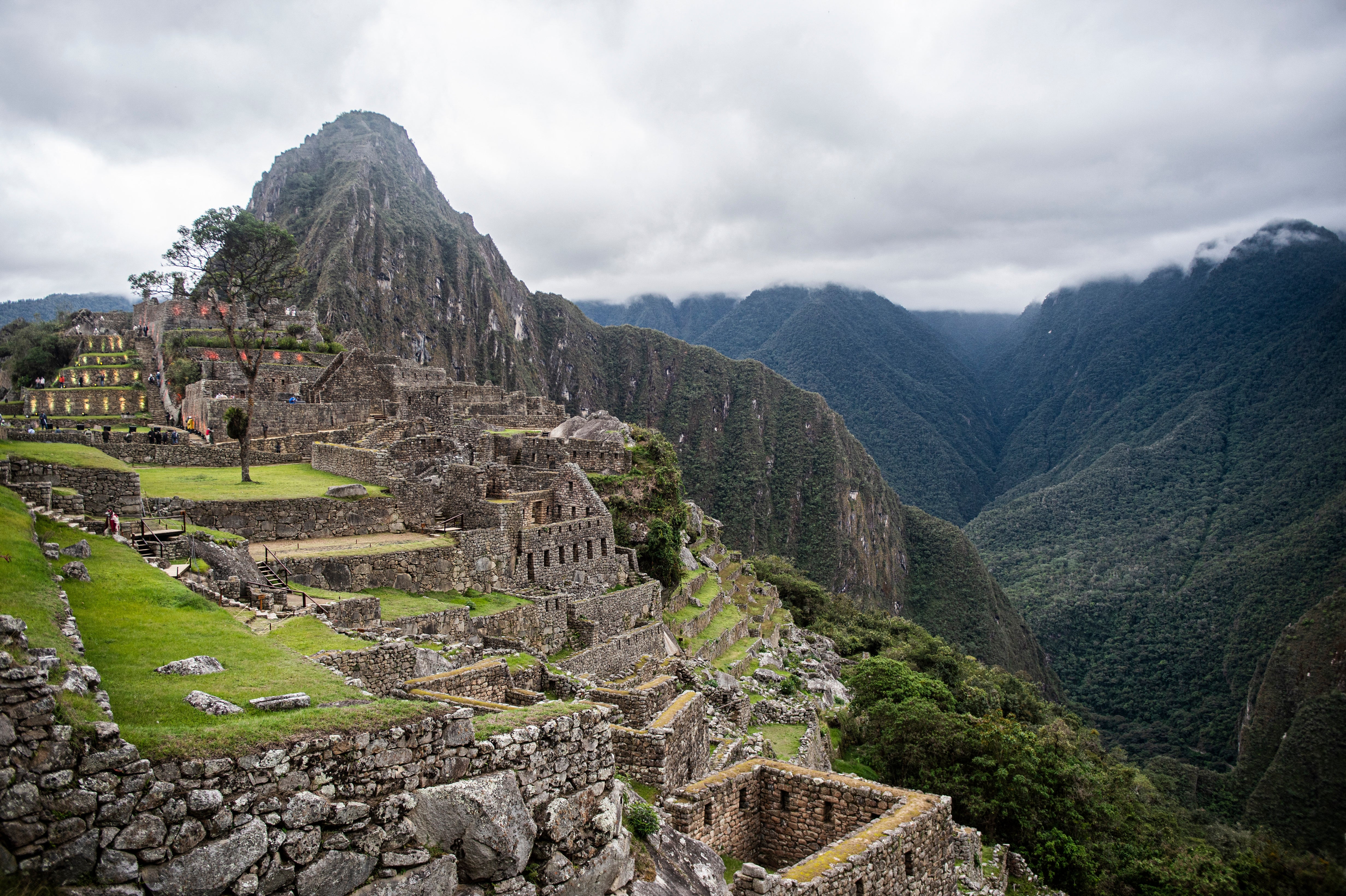 Machu Picchu in Cusco, Peru pictured in 2020