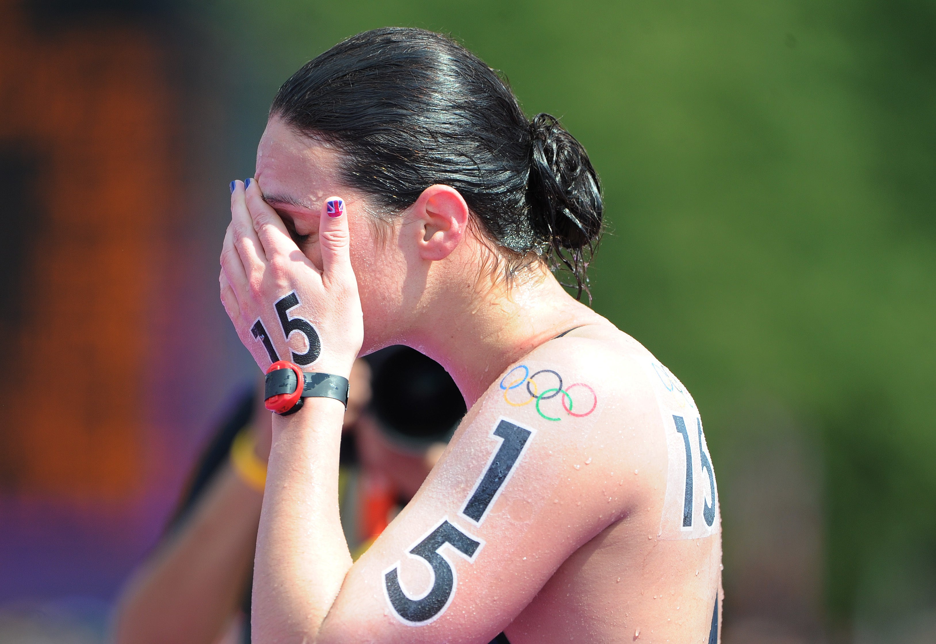 Keri-Anne Payne finished fourth in London (Owen Humphreys/PA)