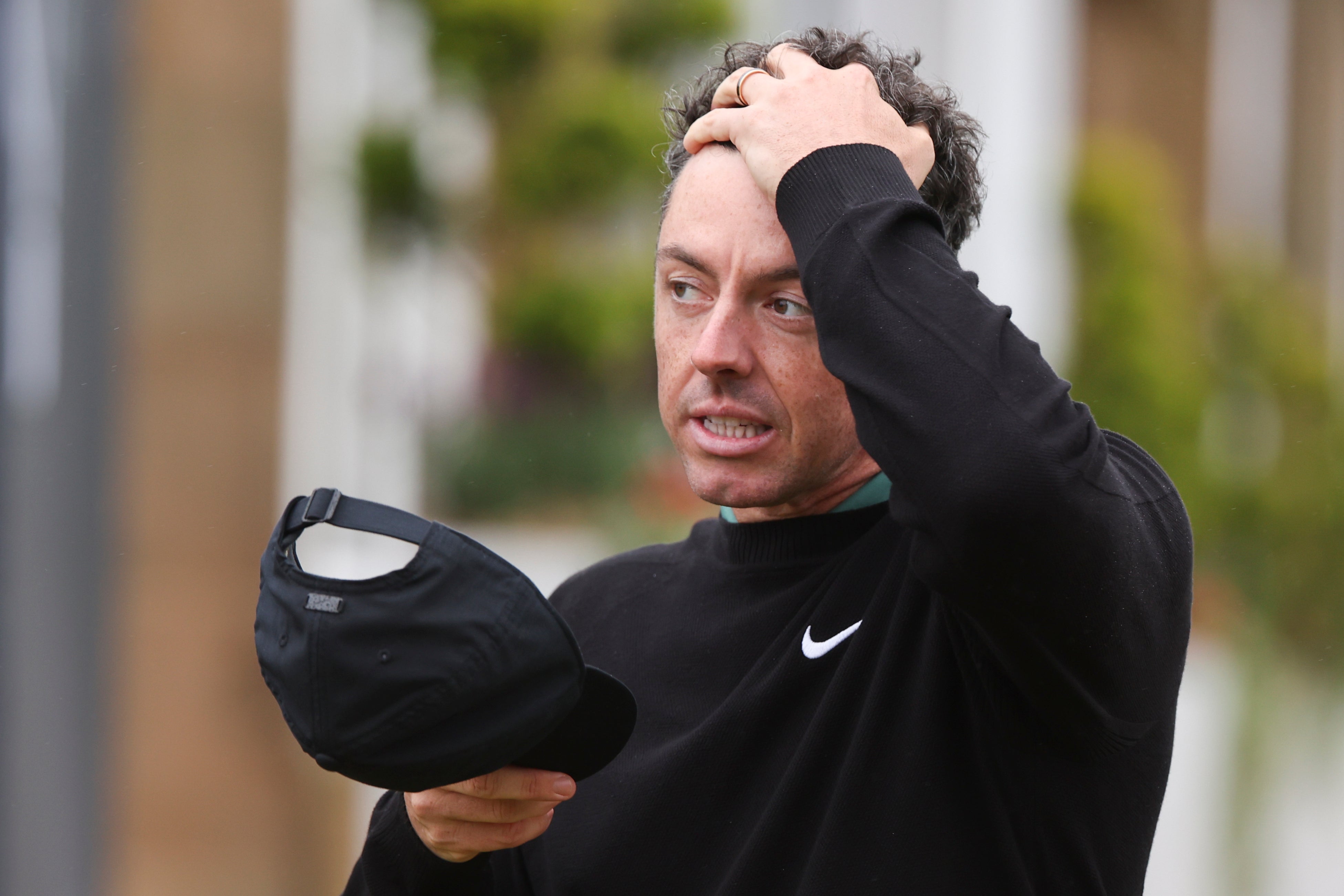 Rory McIlroy endured a disastrous first round