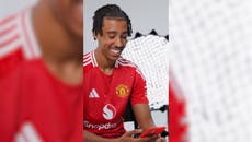 Rio Ferdinand video calls Leny Yoro to welcome him to Manchester United after £50m signing