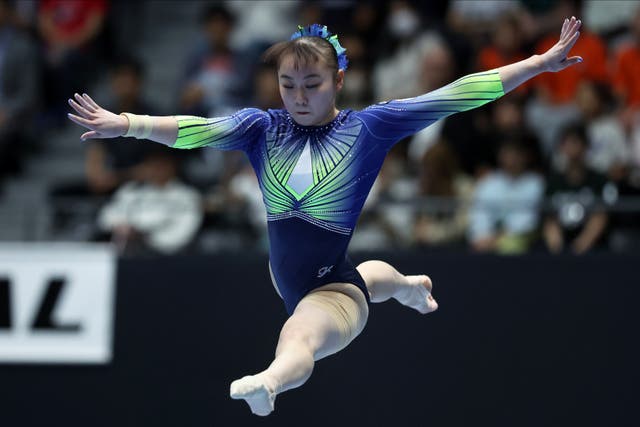 <p>19-year-old Japanese gymnast Shoko Miyata was cut from her country’s Olympic team </p>