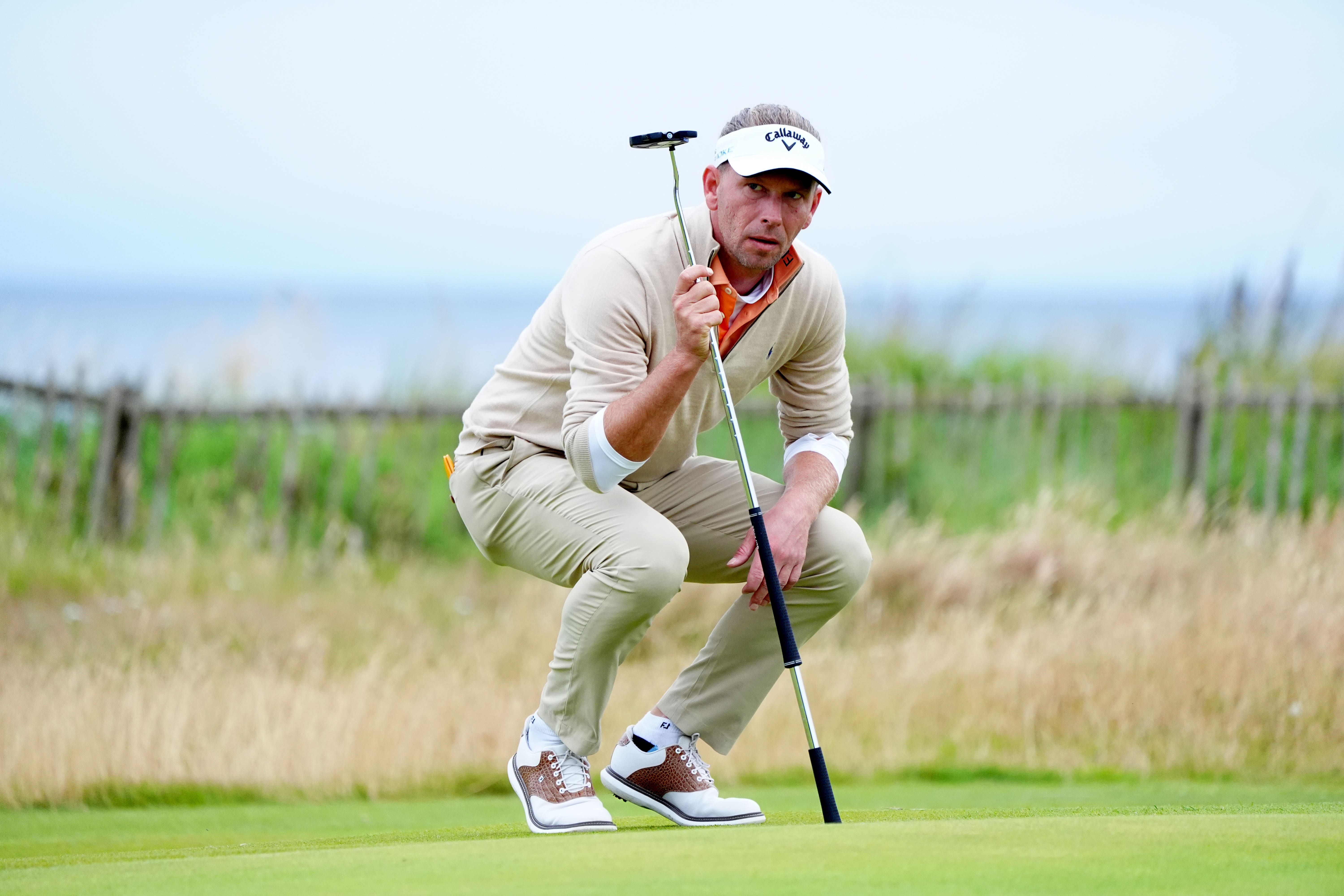 Germany’s Marcel Siem carded five birdies in his first eight holes on the second day of the Open at Royal Troon (Jane Barlow/PA)