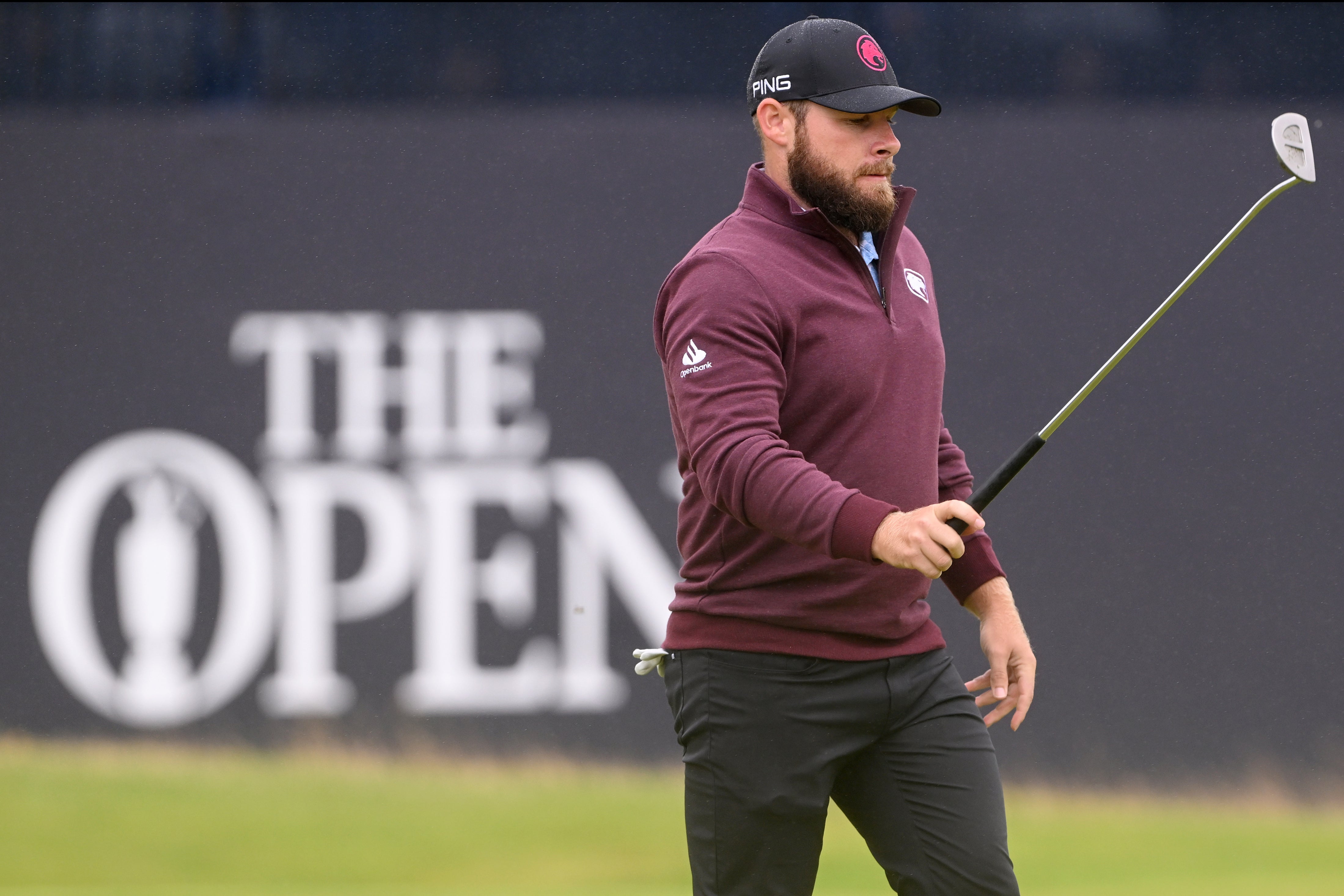 Tyrrell Hatton was disappointed by the greens at Troon