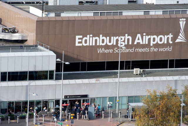 Edinburgh Airport has been impacted by the global IT outage (Lesley Martin/Edinburgh Airport/PA)