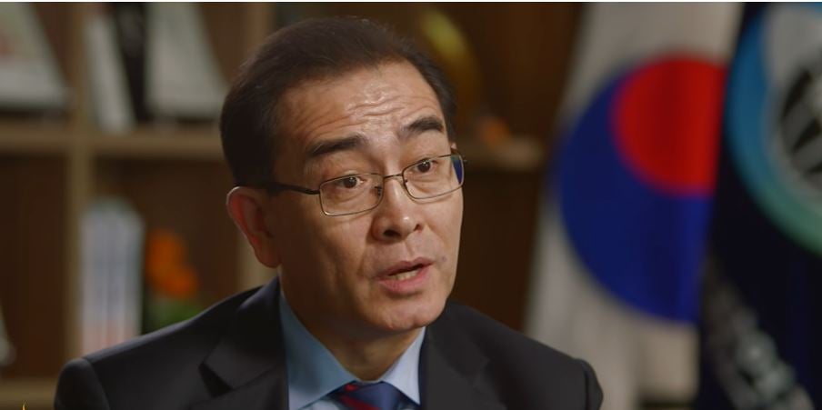 <p>North Korean defector Tae Yongho</p>