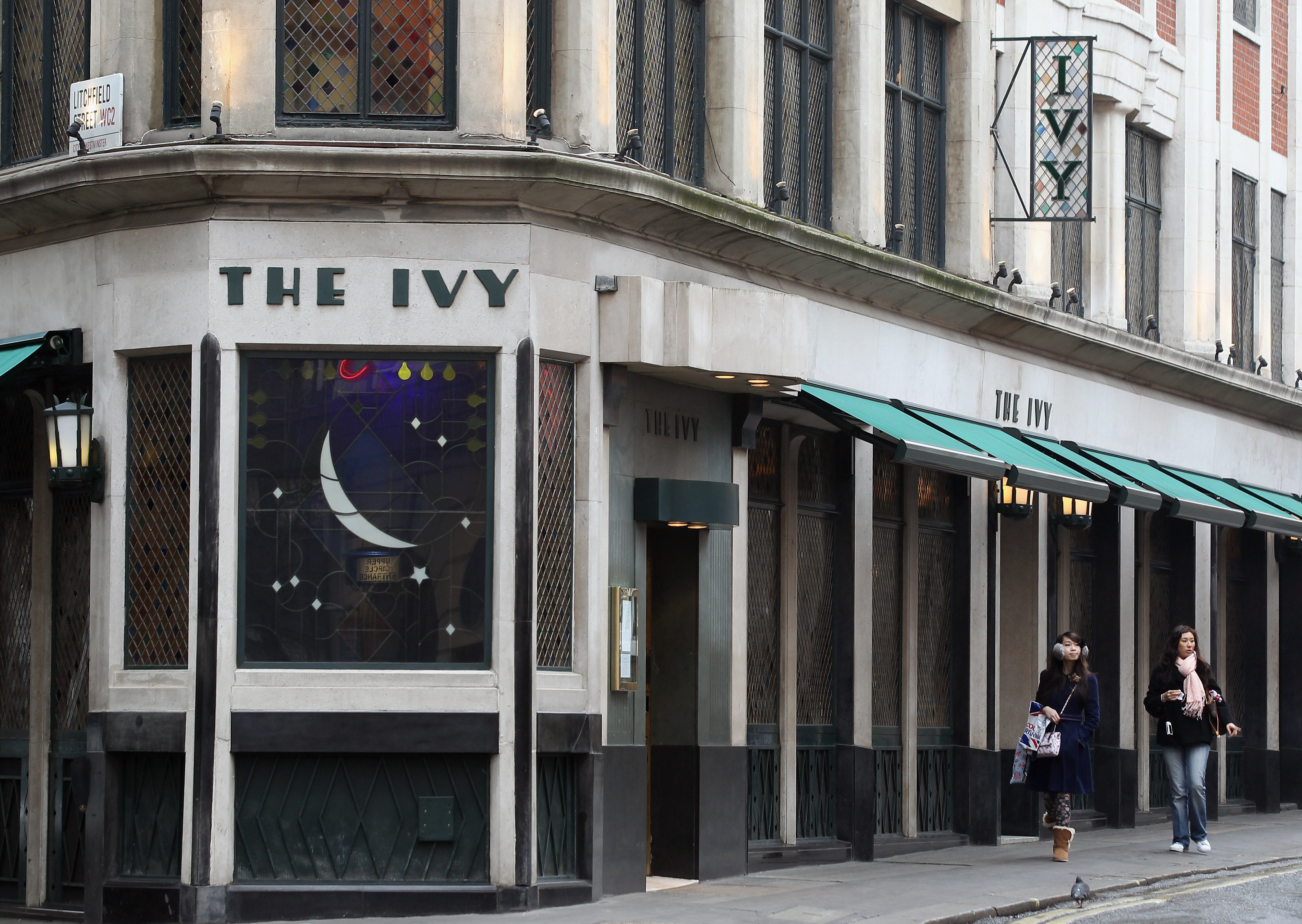 A branch of The Ivy in London