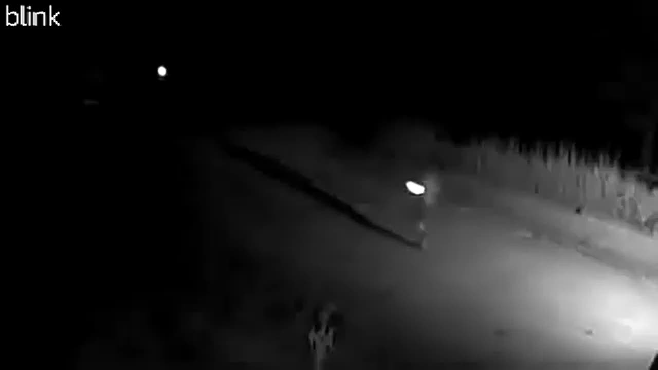 The Lancaster County Sheriff’s Office released grainy home security video that shows a figure running from the house minutes before deputies responded to Vogel’s 911 call