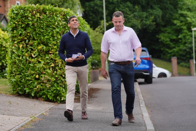 Rishi Sunak has appointed more shadow ministers, including Paul Holmes (right) who now has three shadow frontbench jobs (PA)