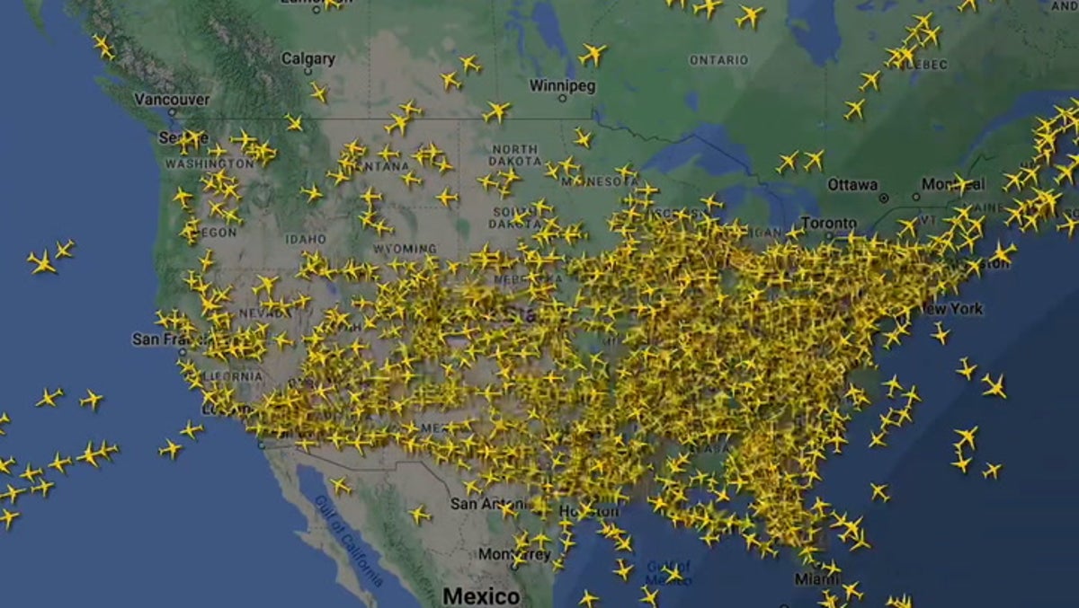 Timelapse: How global Microsoft IT outage grounded flights across US