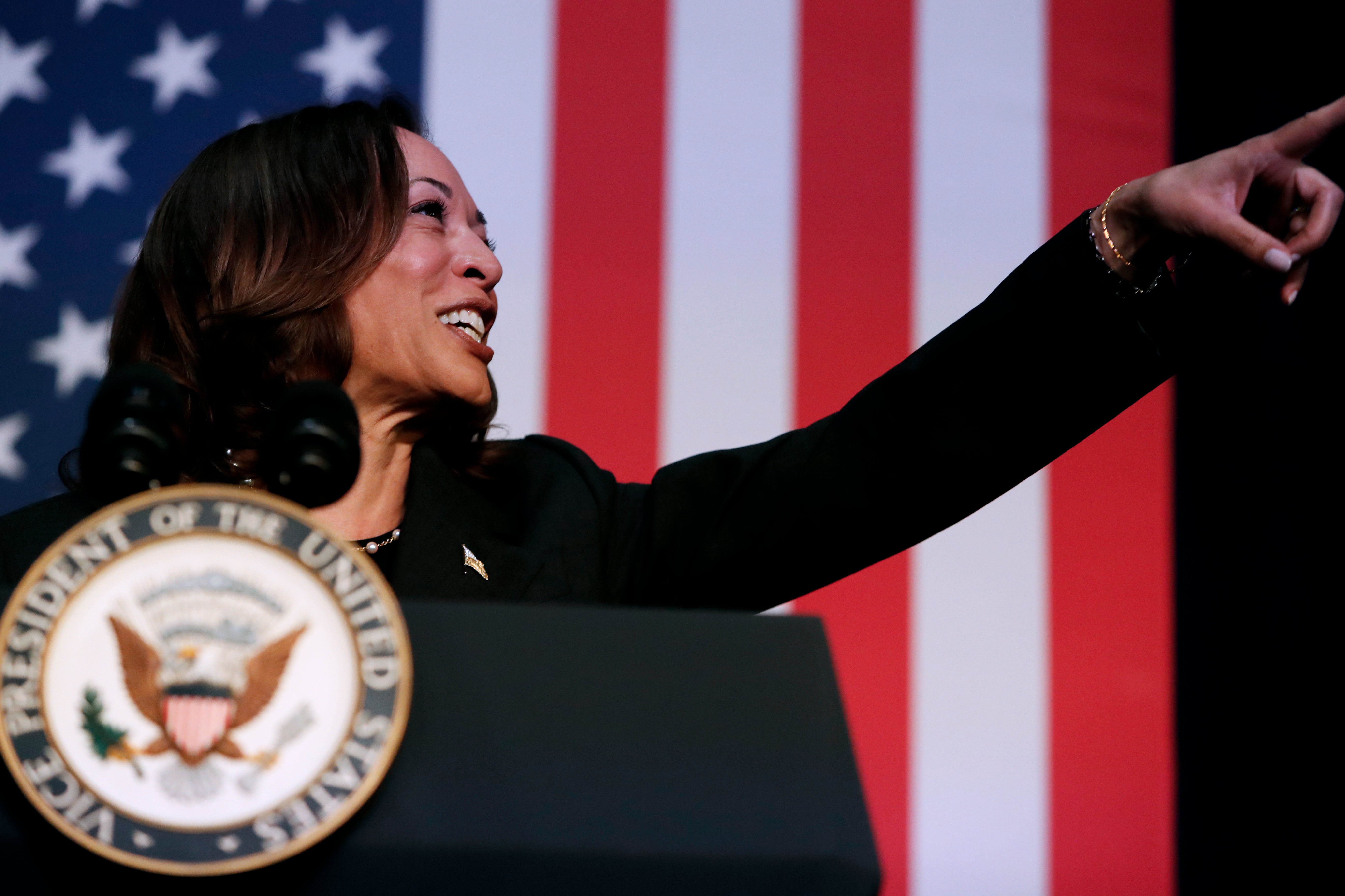 Kamala Harris has secured the endorsement of Joe Biden after he dropped out of the race on Sunday