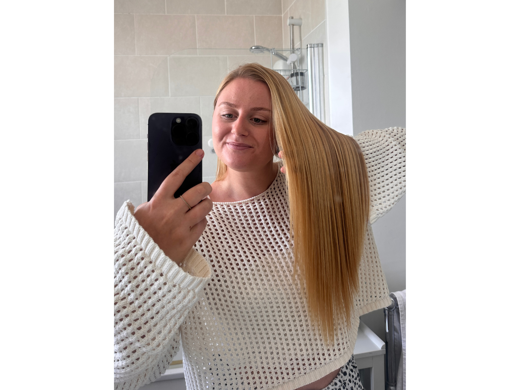 The results certainly left my hair looking healthier than pre-wash (Lucy Smith)