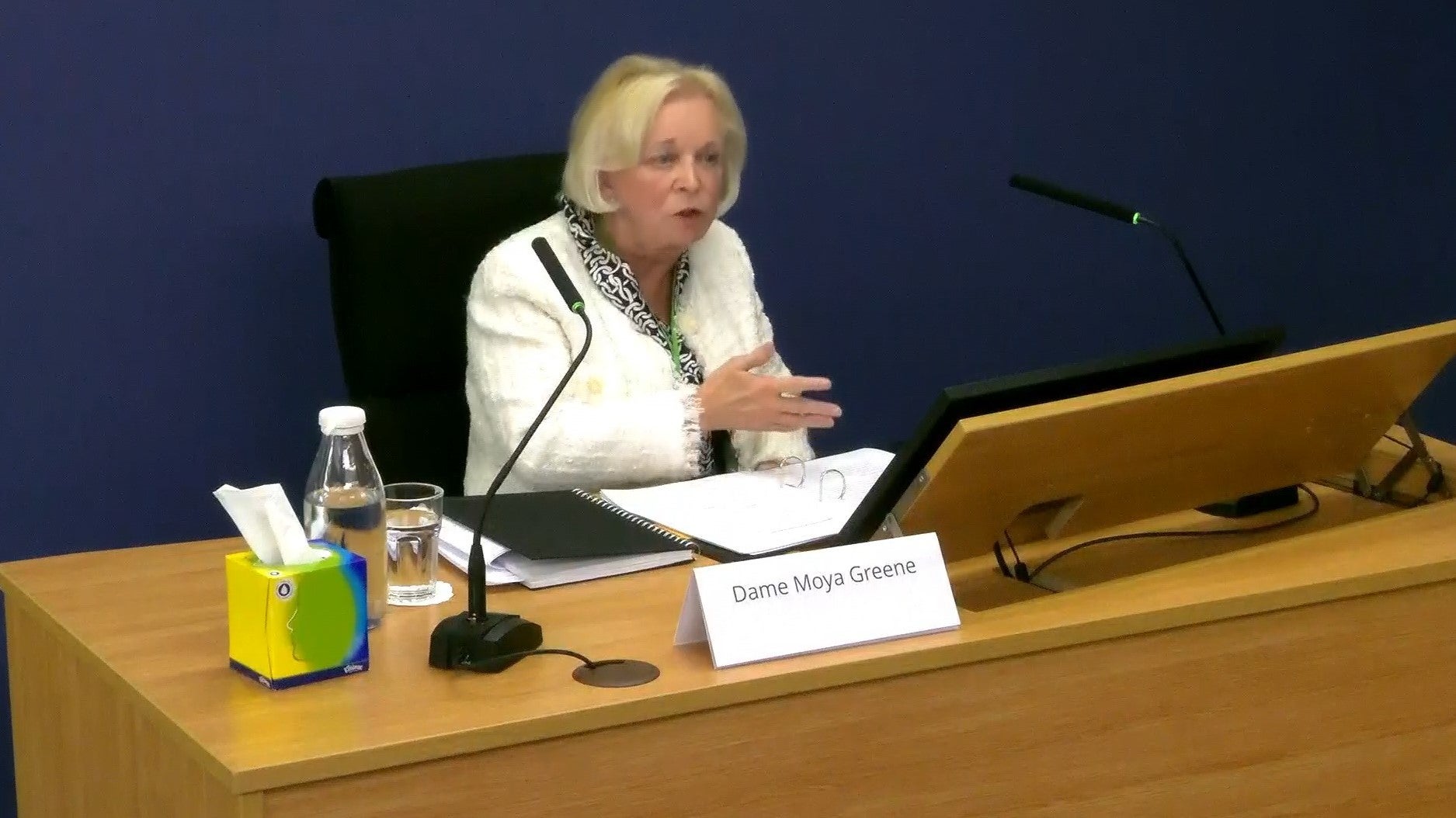 Dame Moya Greene gave evidence to the inquiry on Friday (Post Office Horizon IT Inquiry/PA)