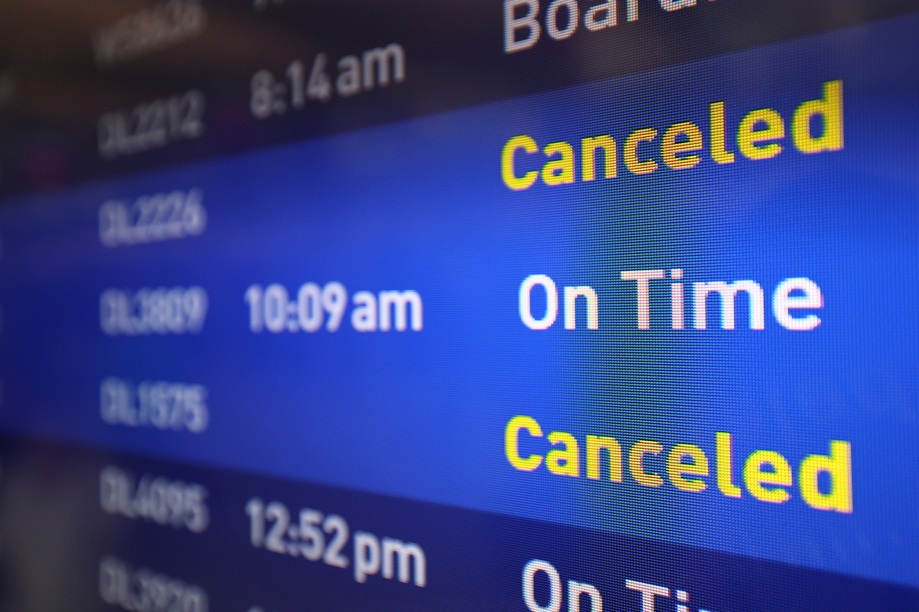 A global IT outage, storms in Europe and air-traffic control issues have led to many delays