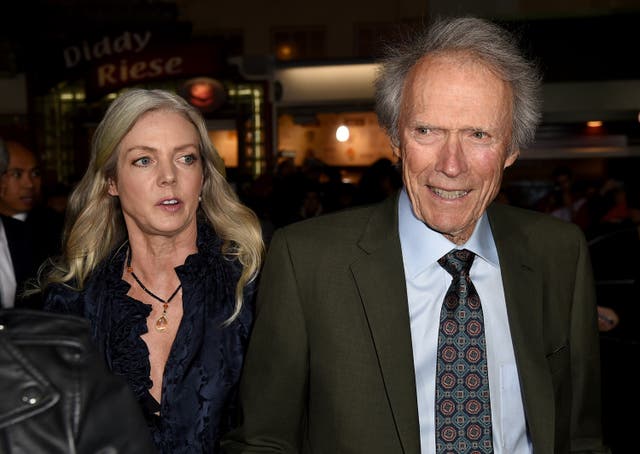 <p>Christina Sandera and Clint Eastwood</p>