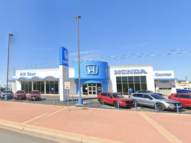 <p>All-Star Honda in Abilene, Texas. A sales associate at the Honda dealership drove Hope Martin, a 27-year-old woman with Down Syndrome, to the showroom after she expressed interest in buying a car. Her mother, Angie Martin, has full guardianship over the woman and was upset that her consent wasn’t obtained before her daughter was taken from her home</p>