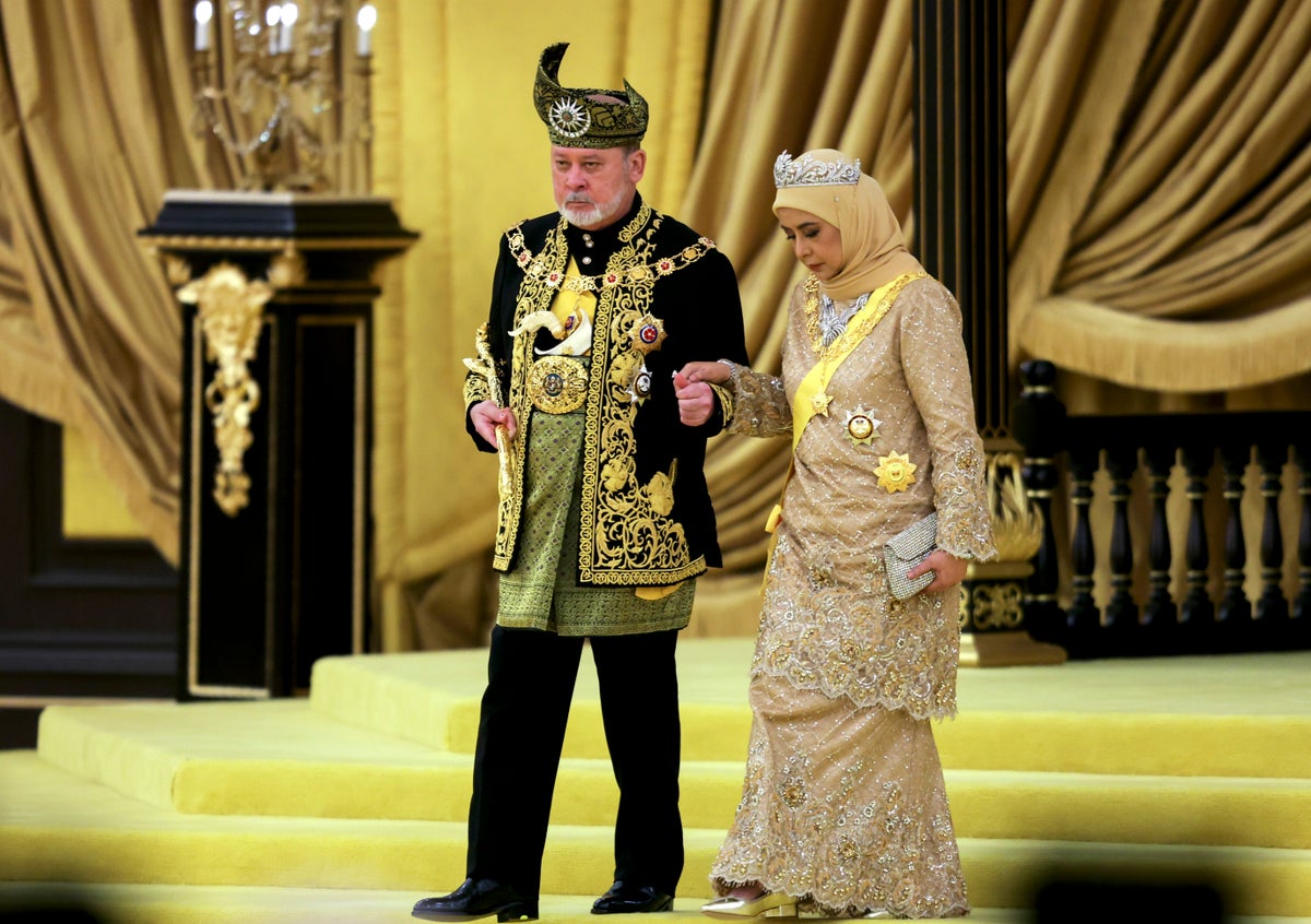 Watch: New Malaysian King Sultan Ibrahim Sultan Iskandar ascends throne in coronation ceremony