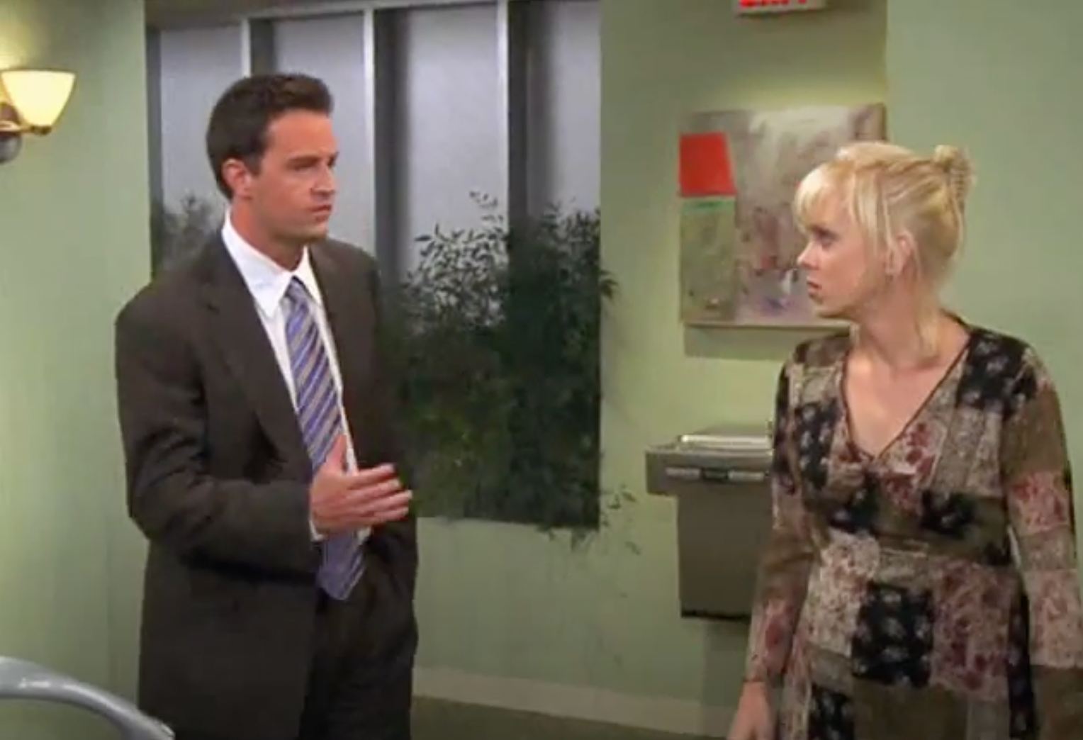 Guest star: Faris appeared alongside Perry in four episodes