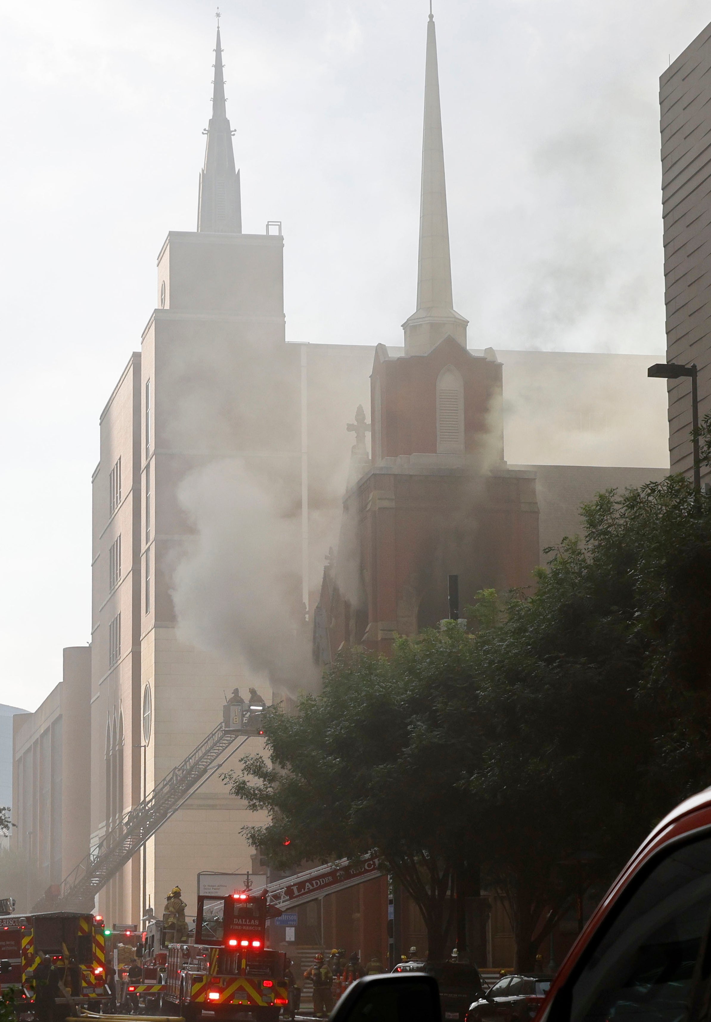 Texas Church Fire