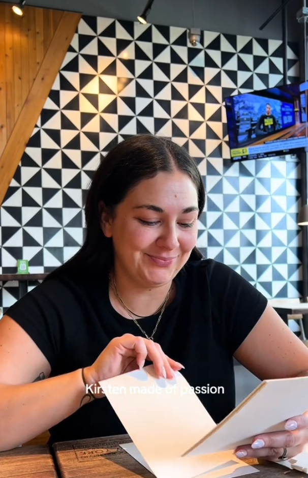 The bride asks her friend to be her 