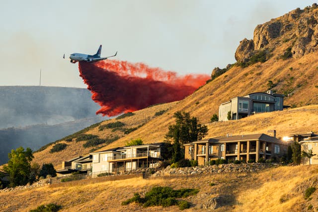 APTOPIX Wildfire Salt Lake City