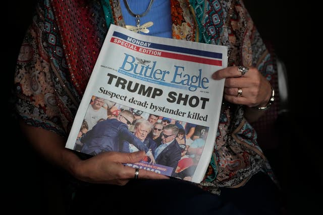 Election 2024 Trump Shooting The Newspaper