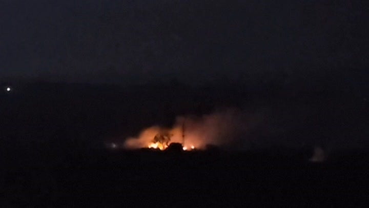 <p>Israeli airstrike hits arms depot near Tyre in Lebanon.</p>