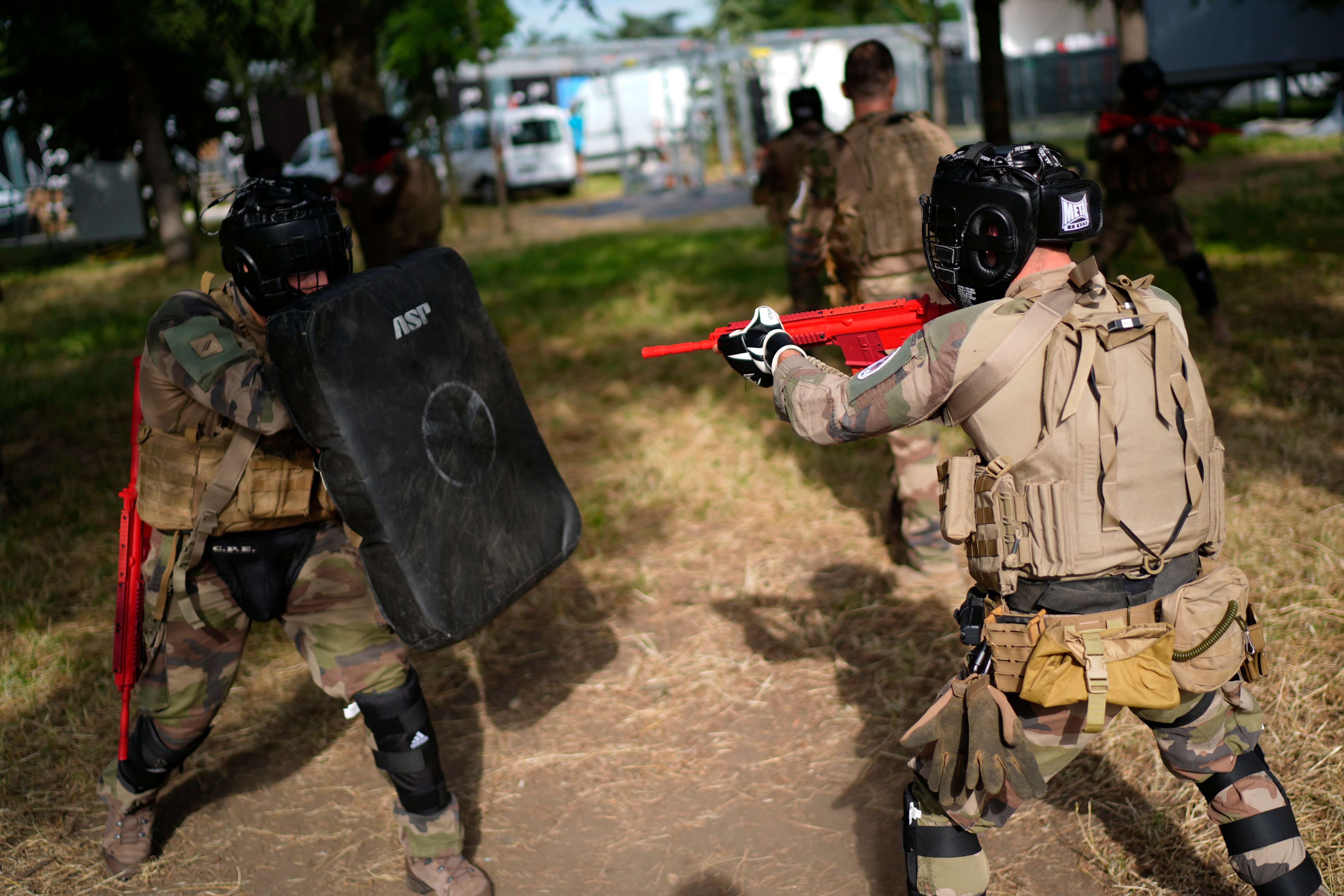 Paris Olympics Security Photo Gallery