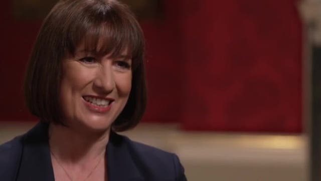 <p>Rachel Reeves jokes about not being used to being called ‘chancellor’.</p>