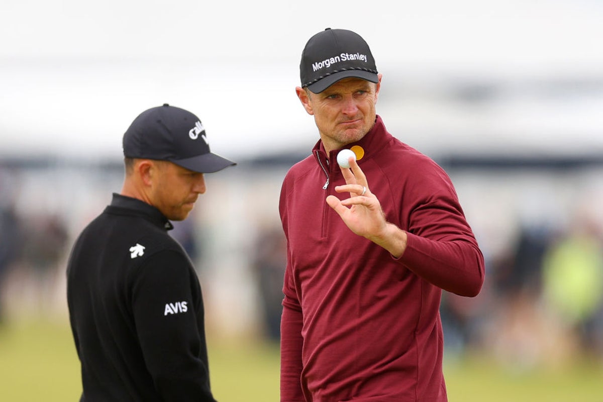 The Open 2024 LIVE: Golf leaderboard and scores as Justin Rose shares lead and Shane Lowry on the charge