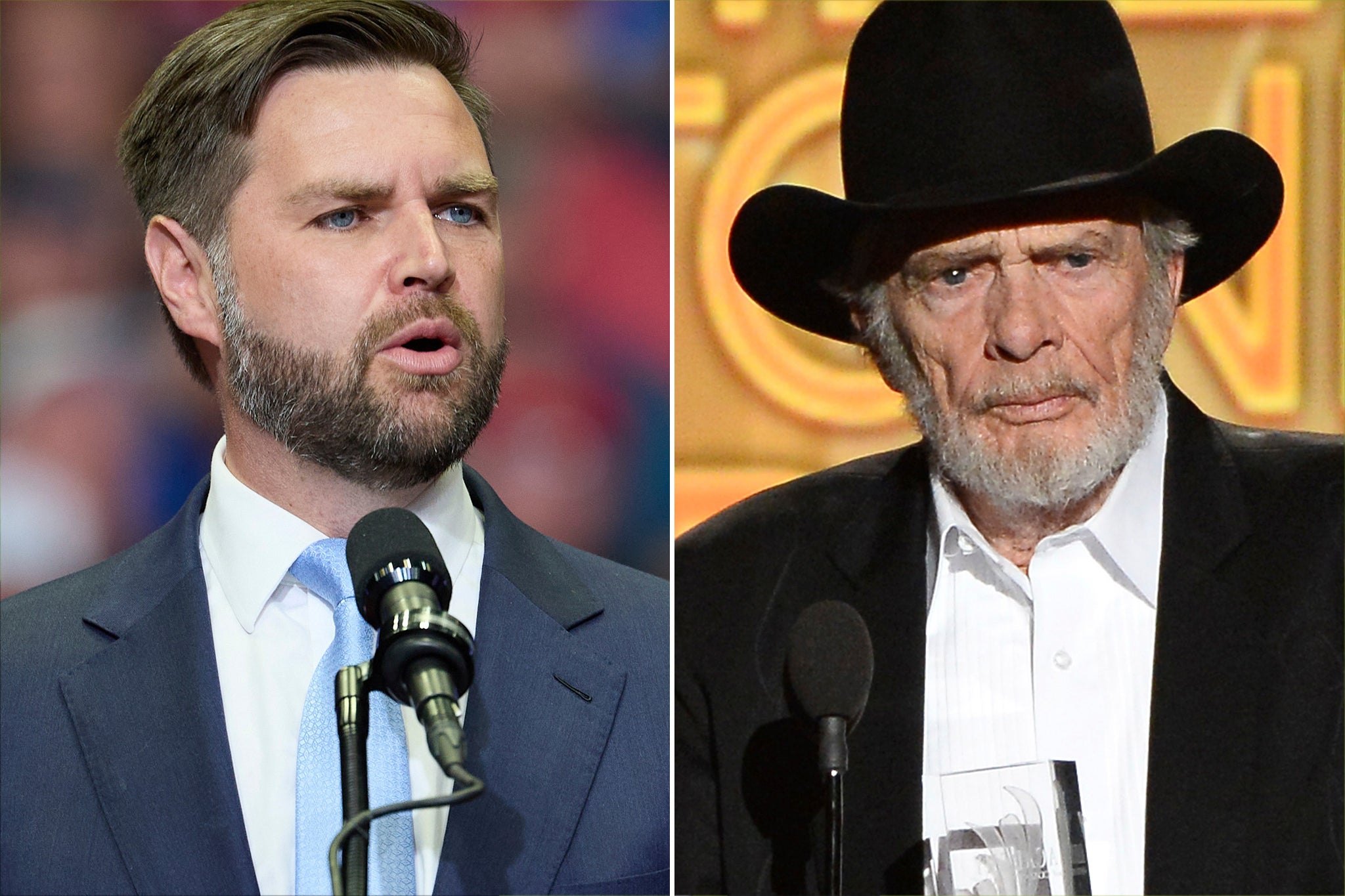JD Vance's entrance song for Merle Haggard has a strong anti-war message