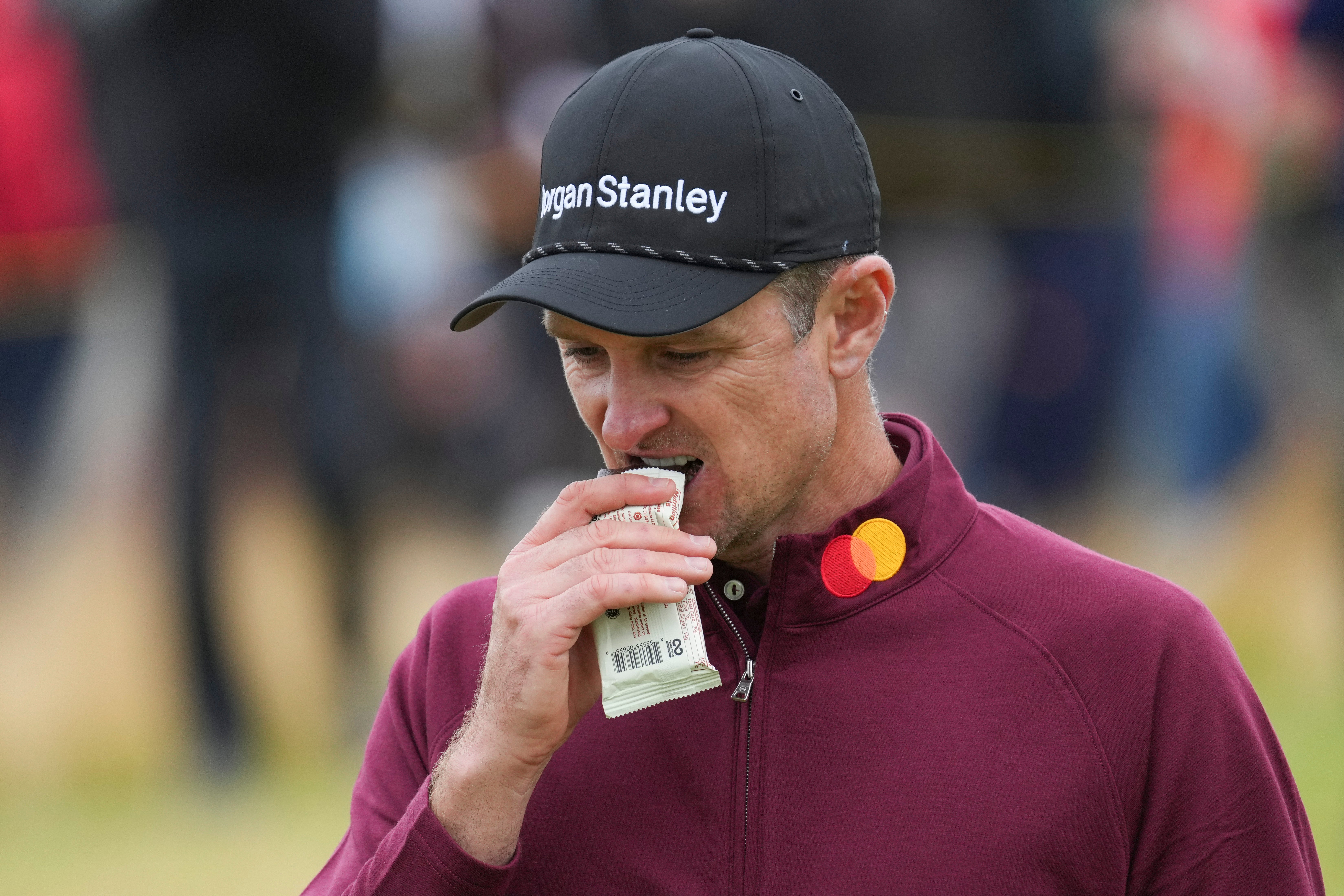 Justin Rose had to settle for second at Troon