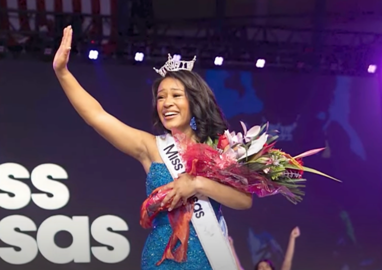 Miss Kansas 2024 Alexis Smith used her pageant platform to speak out about partner abuse last month.