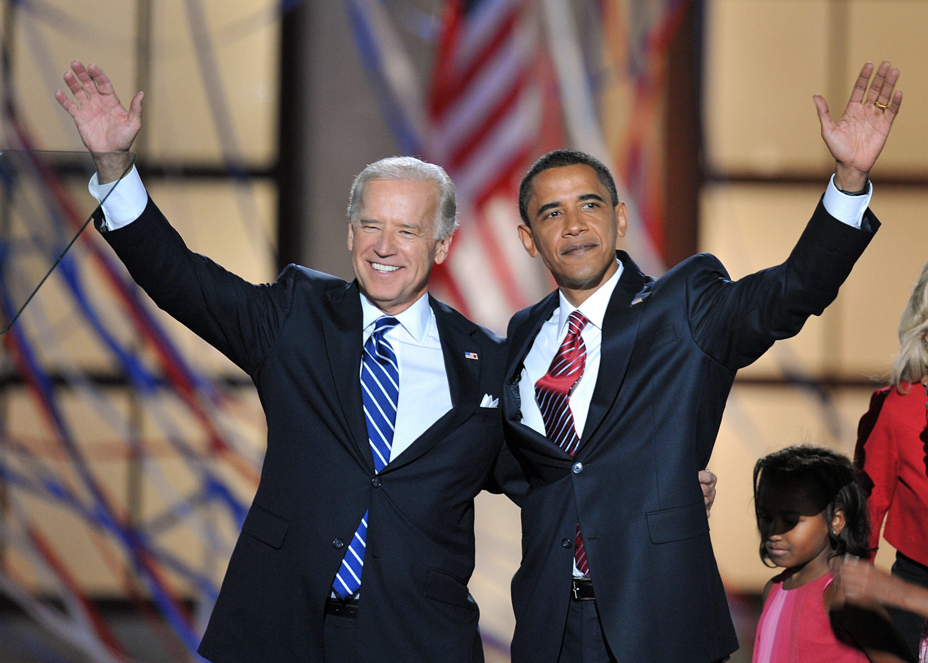 Joe Biden and Barack Obama served as vice president and president together twice