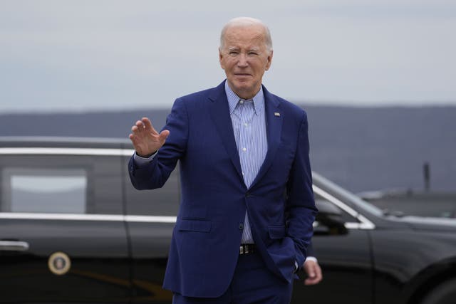 President Joe Biden has dropped out of the US presidential race (Alex Brandon/PA)