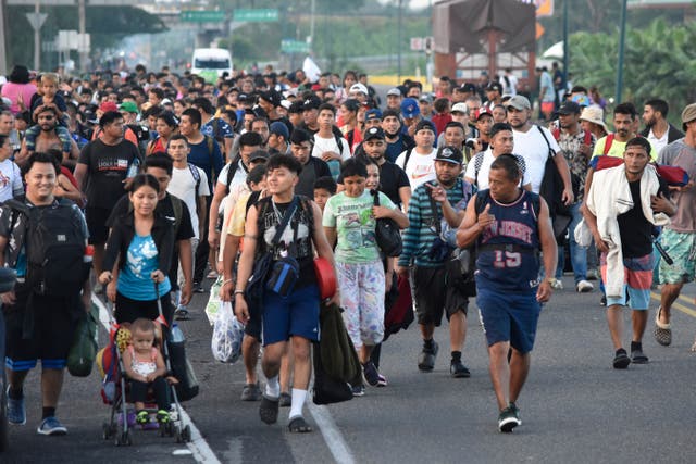 MÉXICO-MIGRANTES