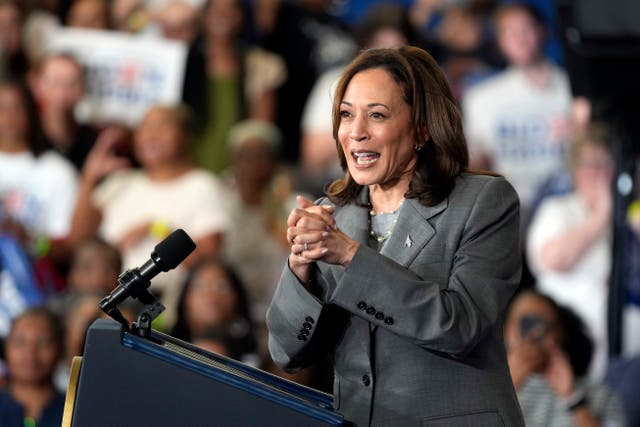 <p>Liberal white commentators have voiced concern about a Kamala Harris ‘coronation’</p>