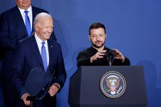 Biden and Harris both meet with Zelensky after Trump snubs Ukrainian leader