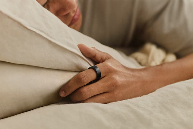 The Samsung Galaxy Ring can help track your sleep (Samsung/PA)