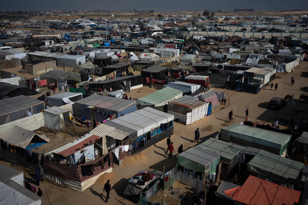Israel orders the evacuation of an area designated as a humanitarian zone in Gaza