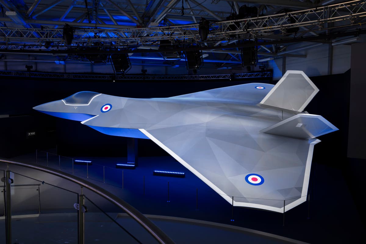 Multibillion-pound RAF fighter jet Tempest unveiled ahead of strategic defence review