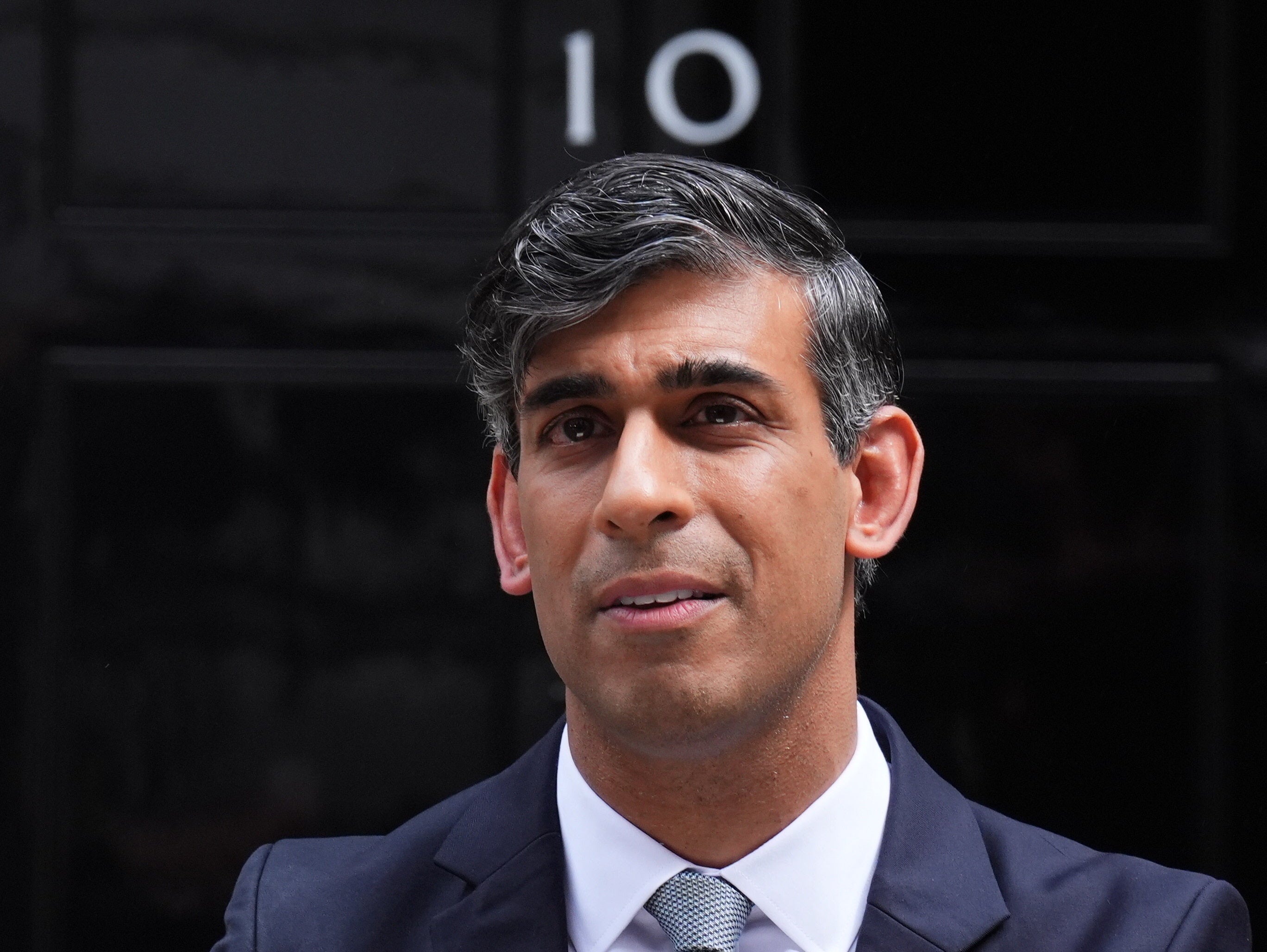 Rishi Sunak announced he would stand down as Tory leader in the wake of the general election defeat (James Manning/PA)