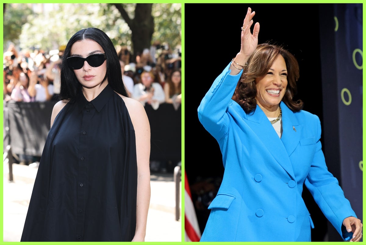 ‘Kamala IS brat’: Charli XCX endorses Harris and the VP is thrilled