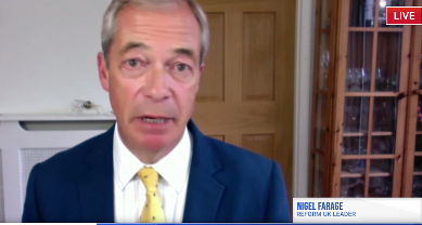 Nigel Farage posted a video to social media responding to the attack, questioning why the incident not being treated as terror-related