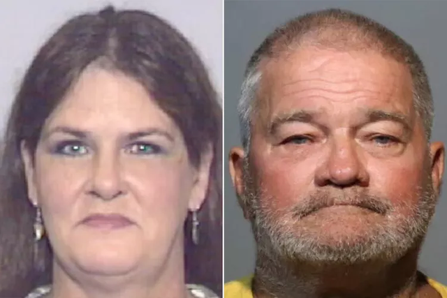 <p>Sherry Holtz (left) was murdered at the age of 50 in 1999 in Sanford, Florida. Her longtime boyfriend, Gary Durrance, 73, was arrested on Thursday in connection to her death </p>