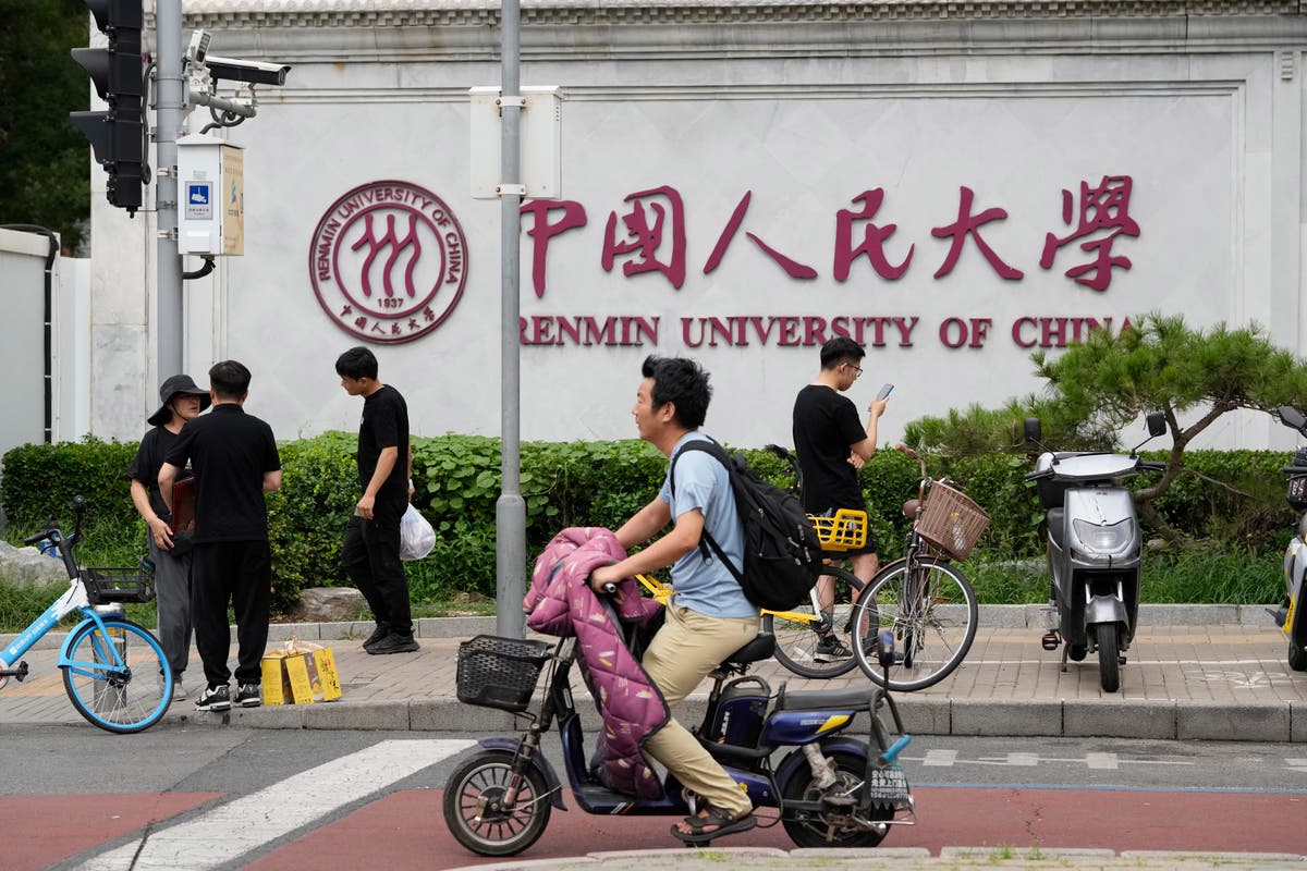 Chinese university professor sacked