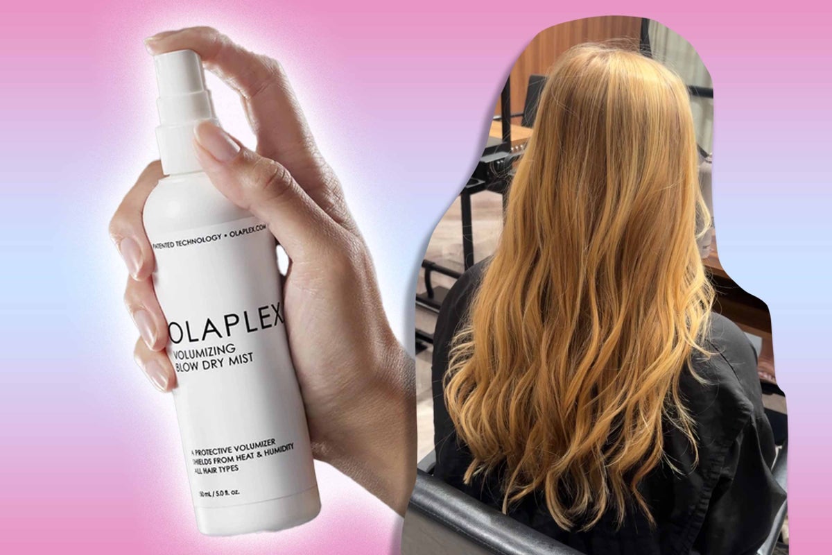 A professional hair stylist used this Olaplex mist on my hair and I can’t get enough